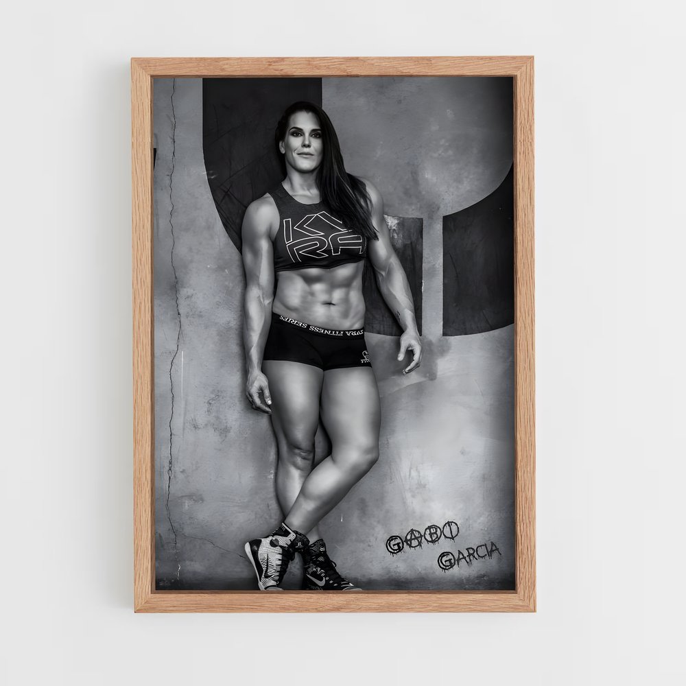Poster Gabi de garcia – affiche Jiu-jitsu brésilien (vue 4)